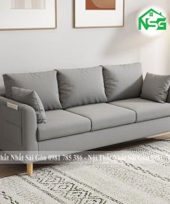 Sofa băng chất liệu vải bố NSG B5