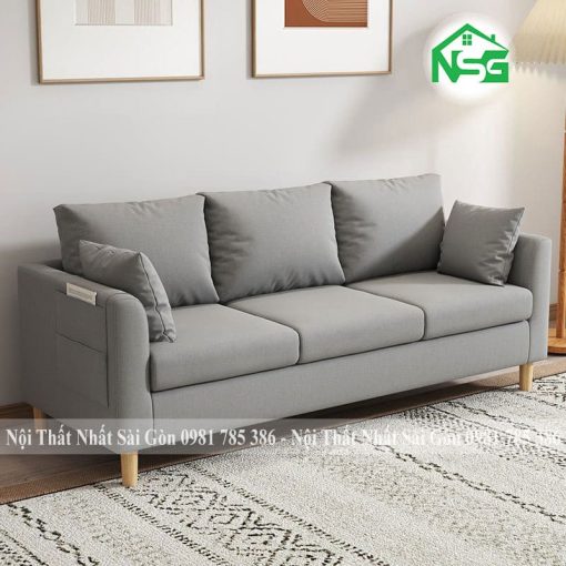 Sofa băng chất liệu vải bố NSG B5