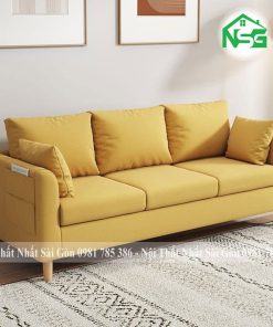 Sofa băng chất liệu vải bố NSG B5