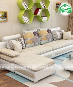 Ghế sofa băng phối màu sang trọng NSG B3