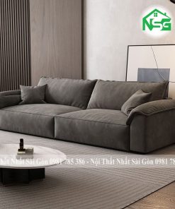 Ghế sofa băng thiết kế nệm liền nguyên khối NSG B12