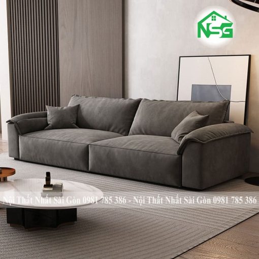 Ghế sofa băng thiết kế nệm liền nguyên khối NSG B12