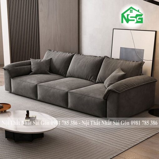 Ghế sofa băng thiết kế nệm liền nguyên khối NSG B12