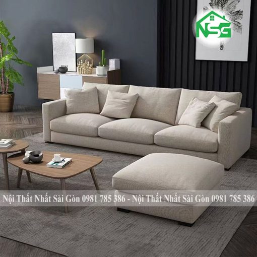 Ghế sofa băng vải bố êm ái NSG B8