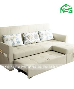 Ghế sofa giường kéo thông minh vải bố NSG Gk10