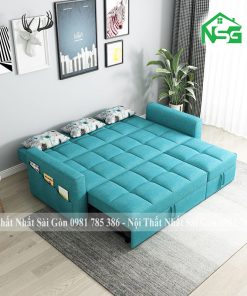 Ghế sofa giường kéo thông minh vải bố NSG Gk10