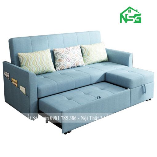 Ghế sofa giường kéo thông minh vải bố NSG Gk10