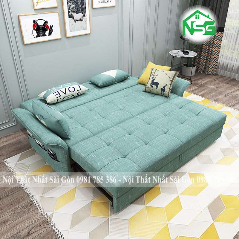 Sofa giường góc L cho phòng khách NSG GK05