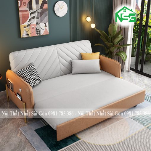 Sofa giường kéo đa năng đẹp hiện đại NSG GK08