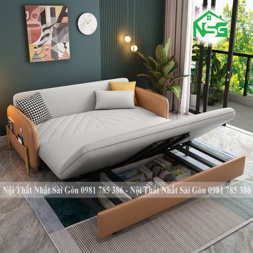 Sofa giường kéo đa năng đẹp hiện đại NSG GK08