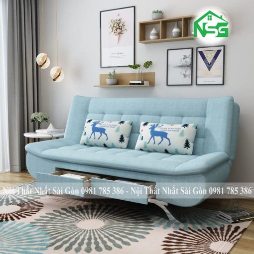 Sofa giường thiết kế hộc tủ NSG-GB06