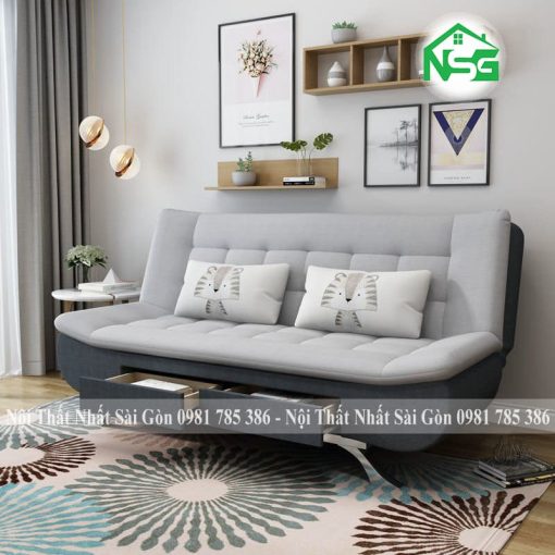 Sofa giường thiết kế hộc tủ NSG-GB06