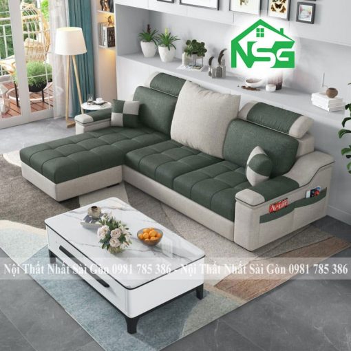 Sofa góc vải bố cao cấp NSG-G3