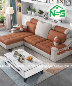 Sofa góc vải bố cao cấp NSG-G3