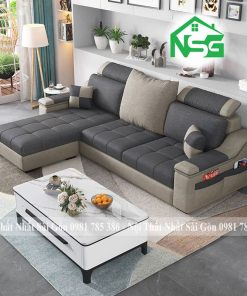 Sofa góc vải bố cao cấp NSG-G3