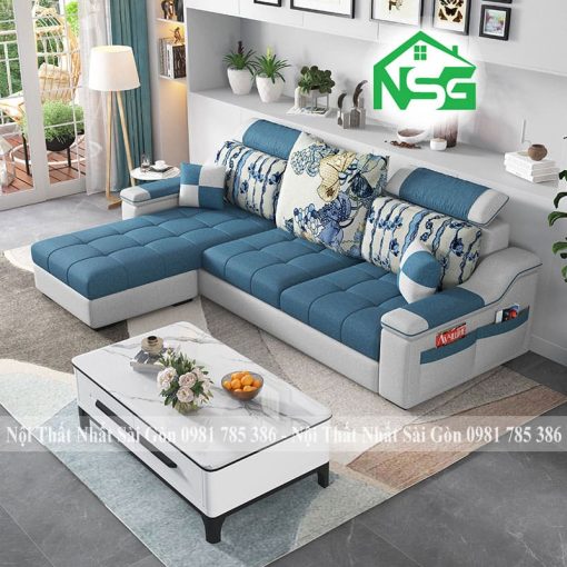 Sofa góc vải bố cao cấp NSG-G3