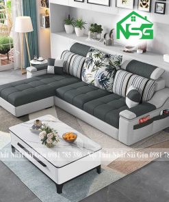 Sofa góc vải bố cao cấp NSG-G3